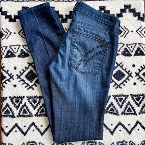 William Rast low rise skinny jeans